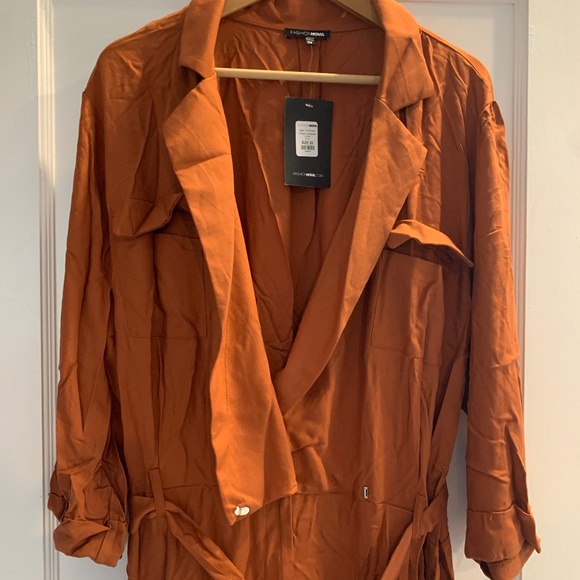 NEW WITH TAGS NEVER WORN Fashion Nova 'Start to Finish' jumpsuit Size 3X - Picture 9 of 12